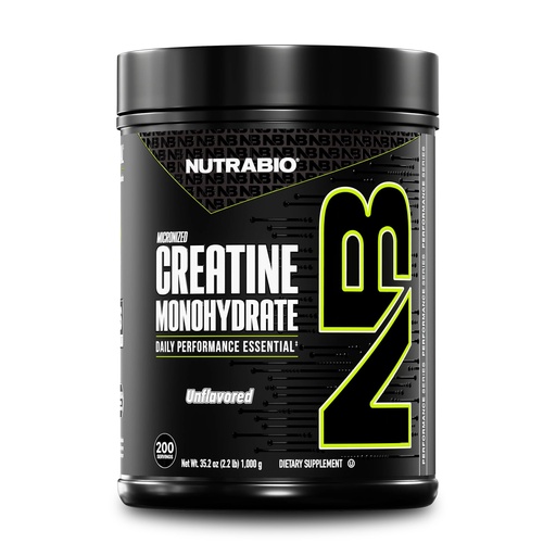 [BRSWIYL2OAARODDA] NutraBio Pure Micronized Creatine Monohydrate Powder Supplement, Unflavored, (1000 g) - Supports Bulk Muscle Energy, Recovery, and Strength - HPLC Tested Creatine Powder Supplement for Men and Women