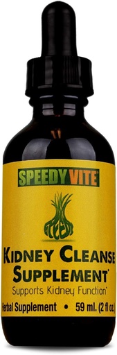 [BRSWGGL4BUHQ2DY4] Kidney Cleanse Supplement SpeedyVite ® (2 fl oz) Drops