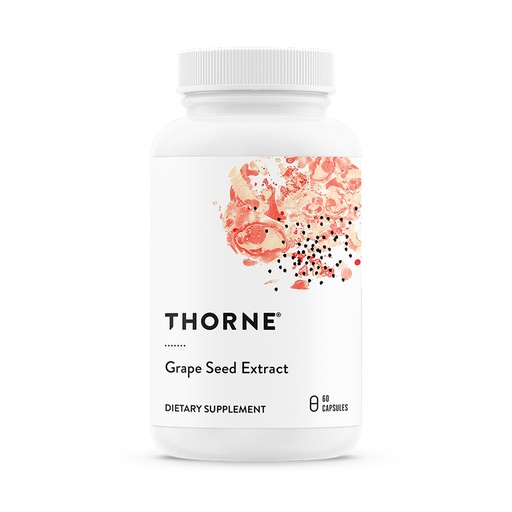 [BRSWIYQPAQPBAFTG] THORNE - Grape Seed Extract (Formerly O.P.C.-100) - Grape Seed Phytosome for Antioxidant Support* - 60 Capsules