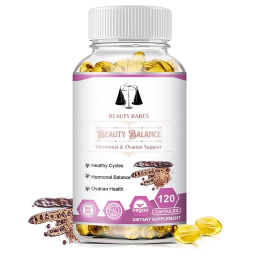 [BRSROAQBO4BGYAL2] Myo-Inositol & D-Chiro Inositol - Hormone Balance & Healthy Ovarian Support for Women - 100% All Natural PCOS Support Supplement - Made in the USA - Vegan Gel Capsule - Reduce Facial Hair Growth