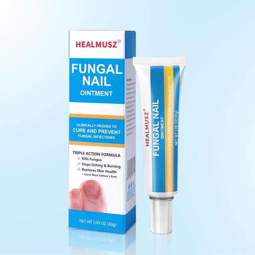 [BRSRAGL6OQHRQYLP] HEALMUSZ Toe Nail Fungus Ointment, Antifungal Cream for Toenail Health, Foot Fungus with Tolnaftate.