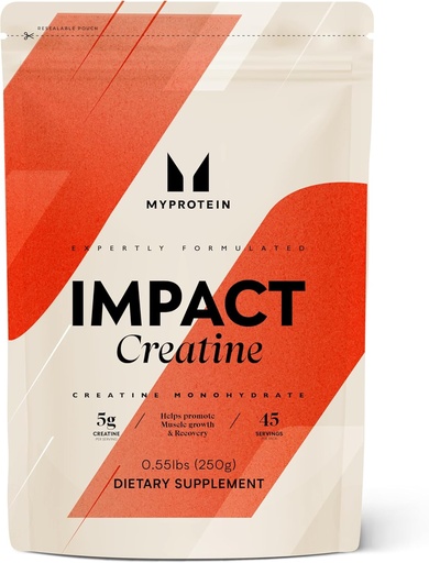 [BRSWIGQHPMCRC3TM] Myprotein Creatine Monohydrate Powder, 0,5 Lb (50 Servings) Pure Unflavored Creatine Powder, Post/Pre Workout Suplemento para Todos los Deportes &amp; Ejercicios