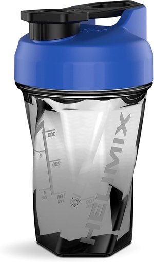 [BRSRMGL6B4BQE2DX] HELIMIX 1.5 Vortex Blender Shaker Bottle Holds Upto 20oz | No Blending Ball or Whisk | USA Made | Portable Pre Workout Whey Protein Drink Shaker Cup | Mixes Cocktails Smoothies Shakes | Top Rack Safe