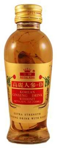 [BRSWIEACOIFA2G34] Royal King Ginseng Honey Drink with Root 10ct