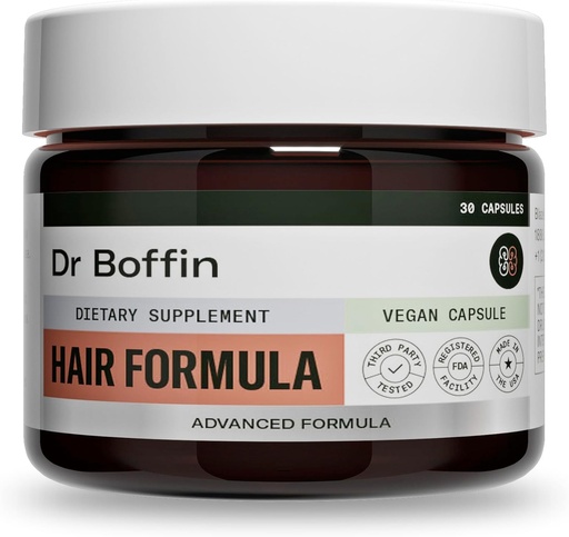 [BRSRO2QPC5YQYHLO] Fórmula para el cabello para hombres y mujeres 23 en-1 - Suplemento Potiente para el crecimiento del cabello más rápido > Espesor con biotina 6000 mcg - Vitamina y Herbal Fórmula avanzada - Sólo una cápsula por día (30 días SUPPLY)