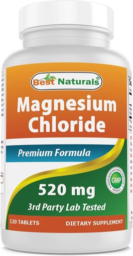 [BRSWKFL3B4GQKCA5] Chất nổ tự nhiên tốt nhất Magnesium chloride 520 mg 120 bảng