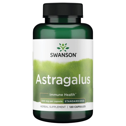 [BRSWIYT7PMNGA3TO] Swanson Astragalus (Standardized) 500 Milligrams 120 Capsules