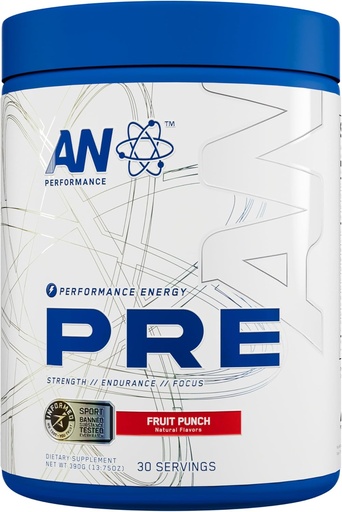 [BRSRAHYYAAIQKDLL] 남자와 여자를 위한 성과 전 운동 분말 보충교재 | 300mg Caffeine + beta Alanine + Citrulline를 가진 에너지 음료 혼합 | 제3자 시험되는 | 과일 펀치 | 30의 서빙