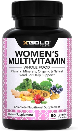 [BRSWG234DJ5BU3DD] Vegan 's Daily Multivitaminų 50 plius su organinių WholeFood natūralių ingredientų, imbieras, Maca, Multi- Vitaminas B kompleksas & Daugiau - Energijos Parama, Imuninė sistema gaidys -90 kapsulės