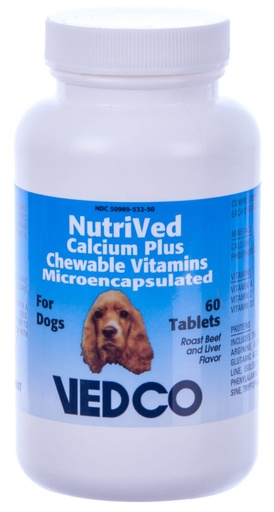 [BRSWIZ34AUEAED36] Nutrived Calcium Plus Tabs 60ct