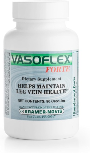 [BRSW2YYLA4AQAFD6] Vasoflex- Forte ® Leg Vein Health Suplemen. Campuran Vitamin C, Root Extract Butcher 's Broom, dan Hesperin. Vitamin C dan Herb Root Extract Tambahan Membantu Mempertahankan Leg Vein Kesehatan. 90 Kapsul