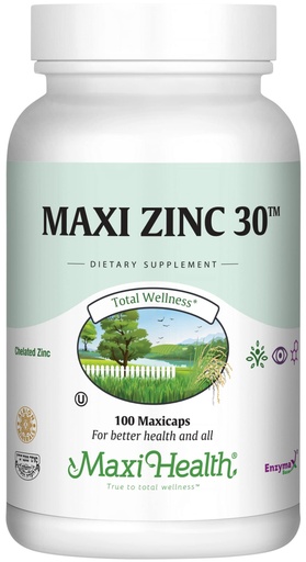 [BRSWEC37OQBAMADO] Zinc Supplements – Zinc 30 mg with Enzymax – Highest Potency Immune Support – Chelated Zinc Glycinate Capsules – Zinc Vitamin for Adults – Kosher – 100 Count