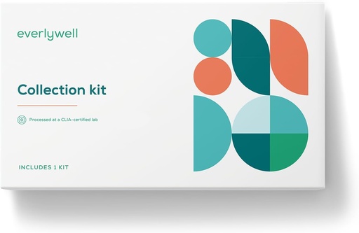[BRSWKHYYCIBBM3TG] Everlywell Thyroid Test - at-Home Collection Kit - Accurate Results from a CLIA-Certified Lab Within Days -Ages 18+