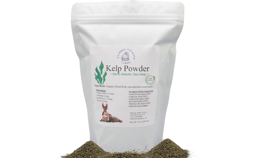 [BRSRMBQ6BAHGC234] Kelp Powder for Dogs/Cats, Natural North Atlantic Ocean Sea Kelp, Vitamins Minerals and Antioxidants for Ultimate Health (15 Ounce)