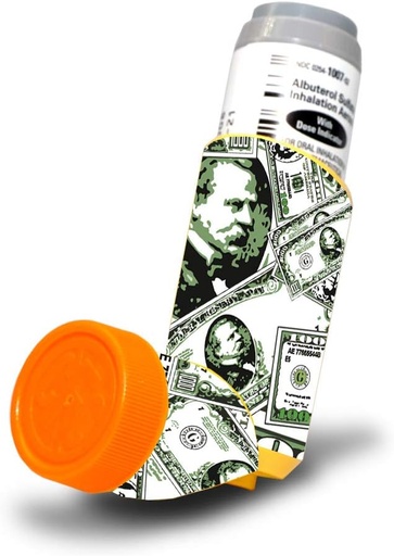 [BRSWGBT7PIPWMYD3] MightySkins Skin for Proventil HFA Asthma Inhaler - Pine Collage | Protective, Durable, and Unique Vinyl Decal wrap Cover | Easy to Apply, Remove, and Change Styles | Made in The USA