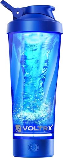 [BRSWGAY2AV4GYCA2] VOLTRX Premium Electric Protein Shaker Bottiglia, realizzata con Tritan - BPA Free - 24 oz Vortex Portable Mixer Cup/USB Tazze di Shaker ricaricabili per Protein Shakes