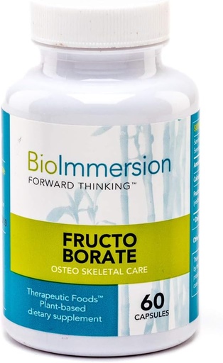 [BRSWYZYHOQPR4A3H] Fructo Borate Complex - Understøtter fælles mobilitet & benstyrke, bor supplement til betændelse Relief, 60 kapsler, non-GMO