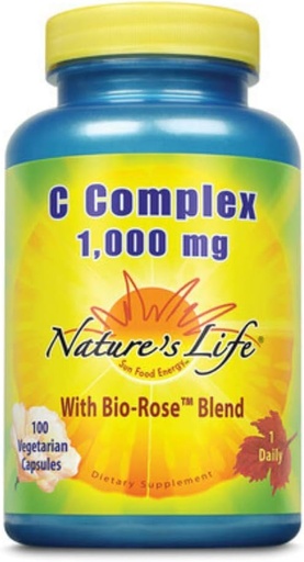 [BRSWIYT3OMABG2D6] Nature's Life VIT C 1,000 mg Caps | 100 ct