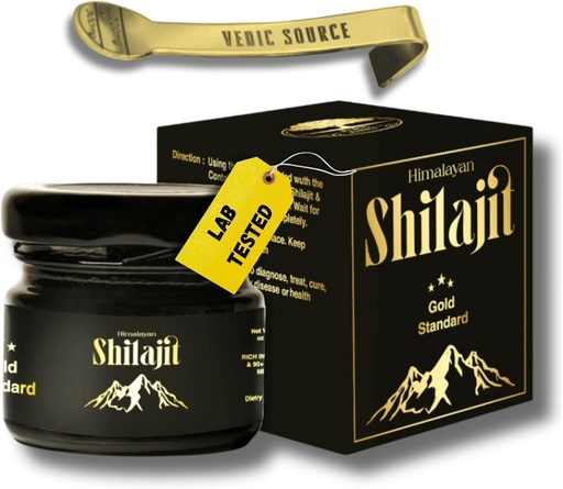 [BRSROC34BYAWKCTH] Resina de Shilajit Supremo Himalaya - Más alto grado, tradicionalmente hecho, no comercializado, rico en ácido fúlvico " 85+ Minerales, Shilajit para hombres y mujeres, fuente de lab-Tested, 2 meses