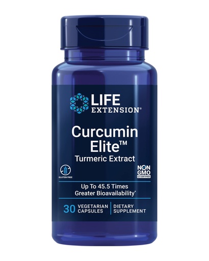 [BRSWGCYKDIIQMFD4] Life Extension Curcumin Elite™ Turmeric Extract, 500 mg, curcuminoids, turmerones, Fenugreek, Inflammation Health Support, Heart & Immune Support, Gluten-Free, Non-GMO, Vegetarian, 30 Capsules