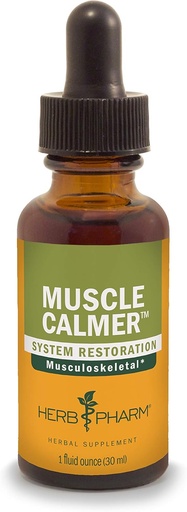 [BRSWIYT3CYBQ2FTK] Herb Pharm Muscle Calmer Liquid Herbal Formula for Musculoskeletal System Support - 1 Ounce