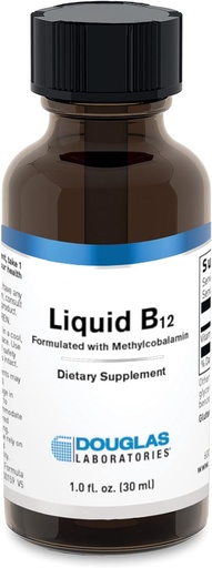 [BRSWIYA7CEHGEHAZ] דאגלס מעבדות נוזלי B12 (מעודכן עם Methylcylobalamin)