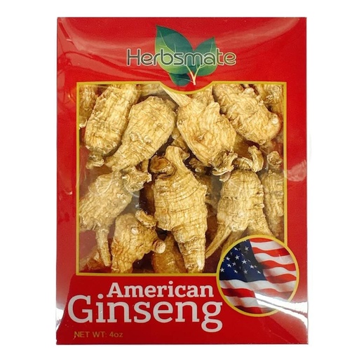 [BRSWKHD6CYNROCD6] New Green Nutrition Hand-Selected A Grade American Ginseng Medium Round Size (4 Oz. Box)