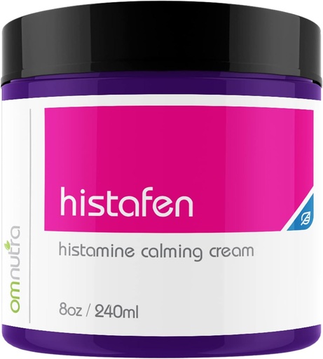 [BRSW2GALOF7RG3TK] Histafen Antihistamine Itch Calming Cream - 8oz 240ml Anti Itch Cream Extra Strength Intensive Healing Lotion for Adults Kids with Low Diamine Oxidase Dao Enzyme Mast Cell Activating Syndrome
