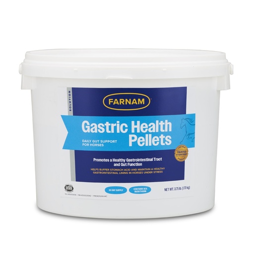 [BRSRAGD2BUHBEELK] Farnam Gastric Health Pellets, Daily Gut and Digestive Health Supplement for Horses Helps Maintain a Healthy Gastrointestinal Tract and Gut Function