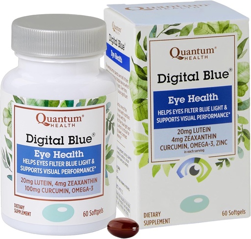[BRSWGEIKBMBBMHLK] Quantum Health Digital Blue Eye Health, 60 Softgels