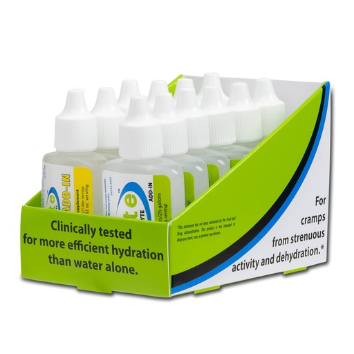 [BRSWGCA3DFYBSCTD] elete Electrolyte Add-in Hydration Drops | Sodium, Magnesium, Potassium & Trace Minerals | 6 Pack of Unflavored Pocket Bottles & 6 Pack of Lemon Flavored Pocket Bottles | 24.6 mL Each