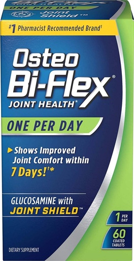 [BRSWGYITB4JQIYL6] Osteo Bi-Flex One Per Day, 60 Coated Tablets (Pack of 3)