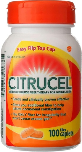[BRSWIF35BYDRCDQ3] CITRUCEL Caplets Size 100ct Cirucel Caplets 100ct