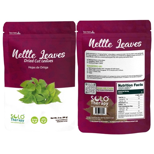 [BRSRMZAOCF6GYCTA] Nettle Leaf c/s 2 ounces, Nettle Leaf Tea, Resealable Bag, Stinging Leaf, Nettle Leaf Herb