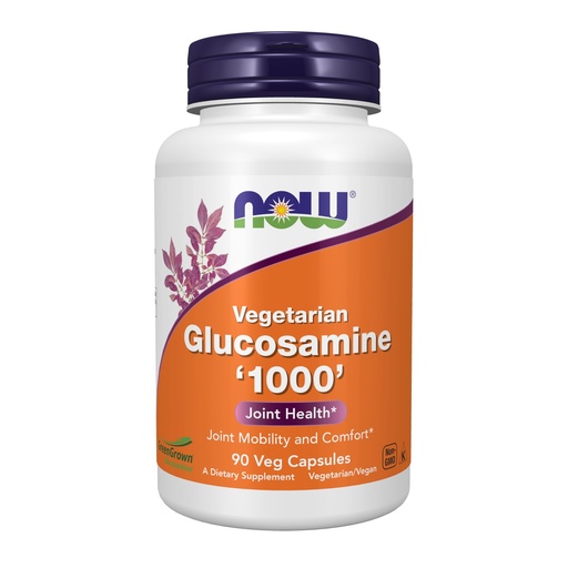 [BRSWIYYBOIMGG2DO] NOW Foods Supplements, Glucosamine '1000' (GreenGrown® Glucosamine), Vegetarian, 90 Veg Capsules