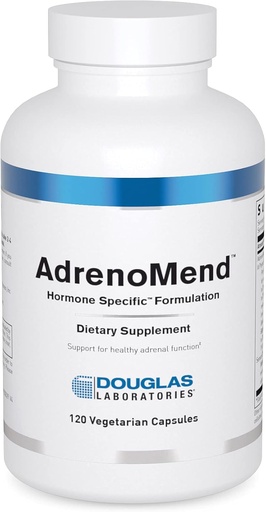 [BRSWIYI4OYEGCHIZ] 道格拉斯实验室 AdrenoMend - Rhodiola草药补充剂 - 肾上腺支持 - 与 Ashwagandha, Bacopa Monnieri, 及其他适应原体 - 非GMO - 120 维基植物物种 Capsules