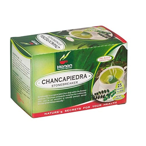 [BRSWYEADBZ4BYDQ2] Stone Breaker Chanca Piedra Herbal Tea - 100% Naural from Peru ( 25 Tea Bags ) Natural Kidney Cleanse & Gallbladder Stones Support– Detoxify Urinary Tract, Flush Impurities, Clear Urinary System