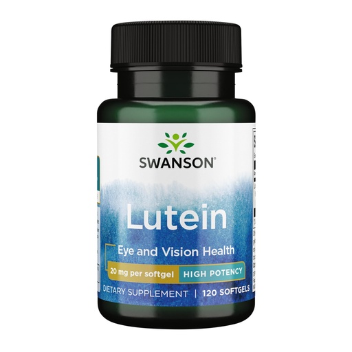 [BRSWGYL4PIOREF3V] Swanson Lutein 20 Milligrams 120 Sgels