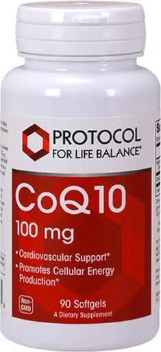 [BRSWIYIZCINB62Y3] Protocol CoQ10 100mg - with Vitamin E & Soy Lecithin - CoQ10 Supplement - Halal & Egg Free - 90 Softgels