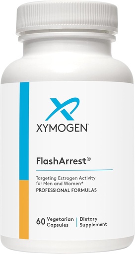 [BRSWIFYBBZ6BSA3G] XYMOGEN FlashArrest - Targets Estrogen Activity for Both Men + Women - Hops Extract + Norway Spruce Extract - Helps Relieve Normal Menopausal Symptoms Like Hot Flashes (60 Capsules)