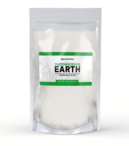 [BRSRAYINCJYBEG34] Unpretentious Diatomaceous Earth, Freshwater Amorphous Silica (48 Ounce)