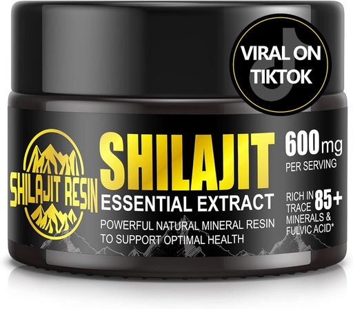 [BRSROHQ3AEARE3QY] Boysea Shilajit Pure Himalayan Organic Shilajit Resin - Gold Grade 100% Shilajit Supplement - Natural Shilajit Resin with 85+ Trace Minerals & Fulvic Acid for Focus & Energy, Immunity, 50 Grams