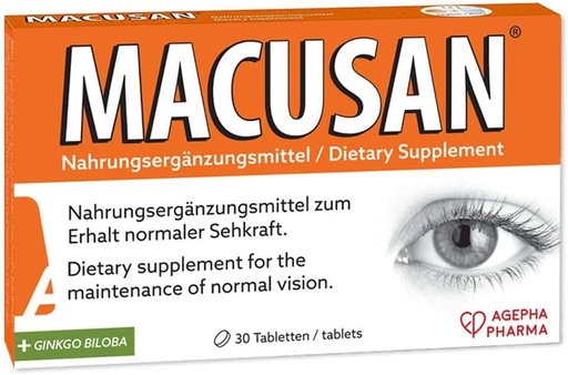[BRSWIF37BYIAO2LK] Dry Eye Tablets for Age-Related Eye Health Problems | Eye Vitamin & Mineral Supplement with Lutein, Zeaxanthin, Ginkgo Biloba & Omega-3 to Improve Eyesight | Eye Supplements for Dry Eyes