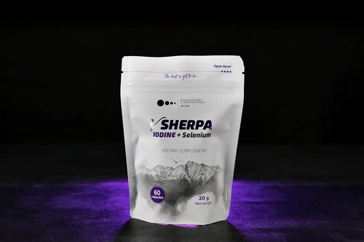 [BRSROHYOOACAY2DX] Jood + seleen, kilpnäärme tervise, hormonaalse tasakaalu ja immuunsuse toetamise lisatasu, toetab ainevahetust ja energia taset, gluteenivaba, mitte-GMO, 60 kapslit