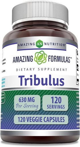 [BRSWGHAPOEJWK33X] Una excel·lent fórmulas Organics Tribluus Terrestris exclus excloudes suplementaris 630 Mg Per Serviting 120 Valle Capsules gynt-GO-MO- gluten-Free-2013 Made