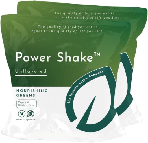 [BRSWIBY4OUBGG2DK] Purium Power Shake - Unflavored - 1065 Gram - Vegan Meal Replacement Powder, Protein, Vitamines & Minerals - Gecertificeerd USDA Organic, Gluten Free, Kosher - 30 Servers
