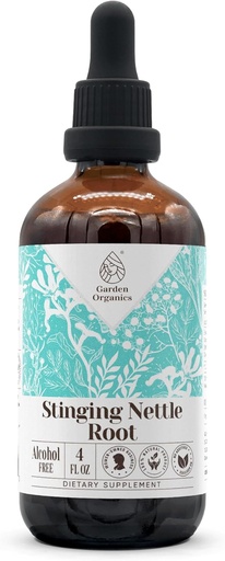 [BRSRMYI6AEIBE2Y3] Stinging Nettle Root Alcohol-Free Natural Tincture Extract, Immune System Booster, Liquid Drops Made from 100% (4 fl oz)
