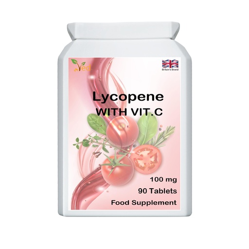 [BRSWGZLYDN7ROFY7] Ved lycopene Supplement | 100mg 90 Tablets