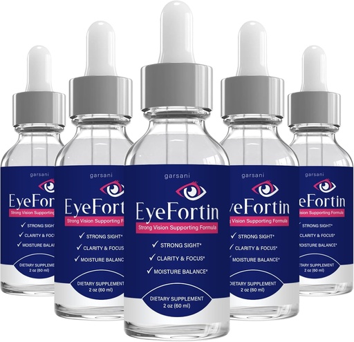 [BRSRAZT2AR6BM33J] EyeFortin - EyeFortin Liquid Drops (5 Pack, 10oz)