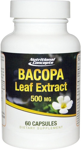 [BRSWIGIPBQGBG3D4] Bacopa Leaf Extract - 500 mg - 60 kapselia